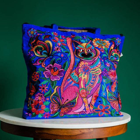 Cat Tote Bag - Isleitudes
