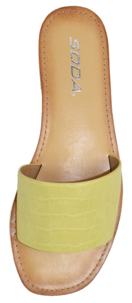 JOHANA-S Yellow Croco Soda-1