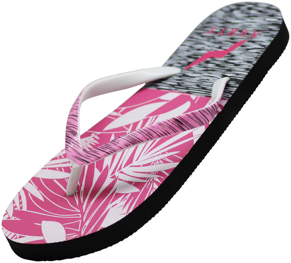 Norty Womens Flip Flops Casual Beach, Pool, Everyday Sandal Shoe-5