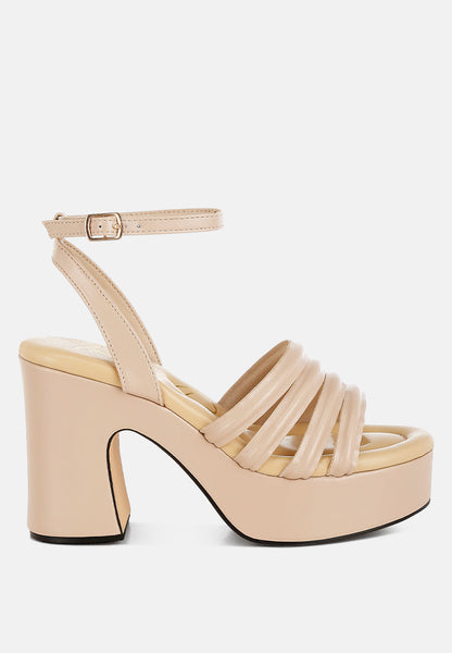 Athla Strappy High Platform Sandals-0
