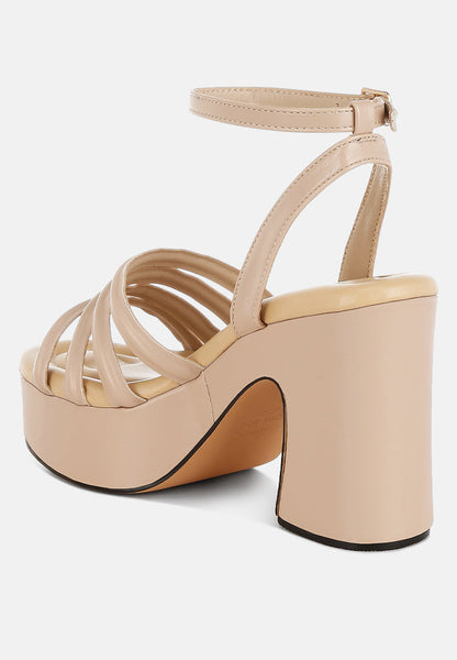 Athla Strappy High Platform Sandals-2