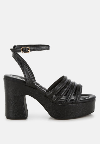 Athla Strappy High Platform Sandals-5