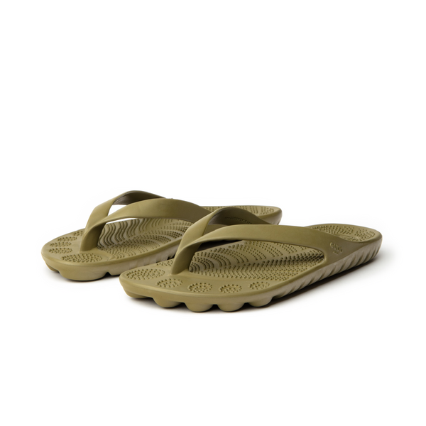 Seaweed Green Flip-Flops-2