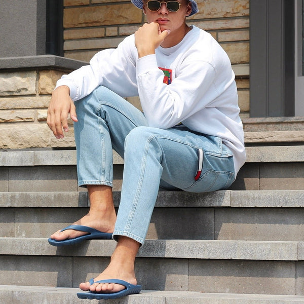 Navy Blue Flip-Flops-4