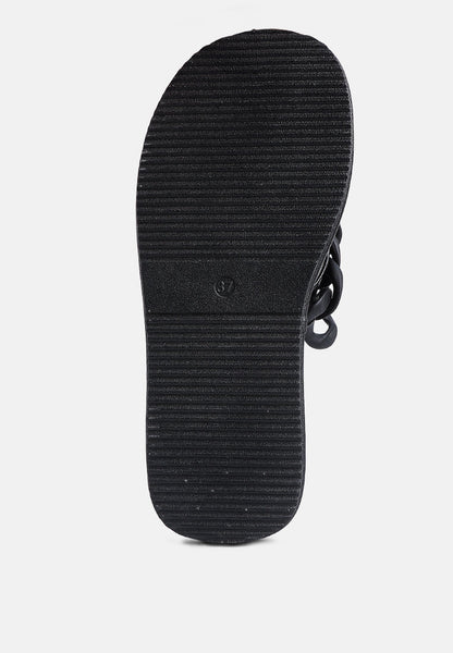 Zing Link Chain Thong Flats-4