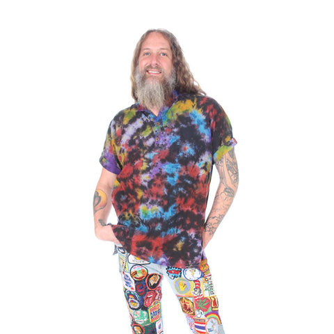 Men's Short Sleeve Kurtha - Isleitudes