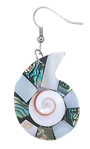 Spiral Shell Shape Earrings - Isleitudes
