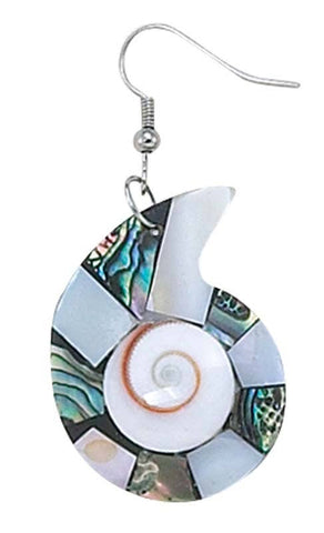 Spiral Shell Shape Earrings - Isleitudes