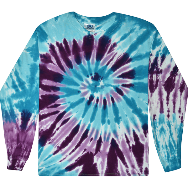 Barbados Long Sleeve Tie Dye T-Shirt - Isleitudes