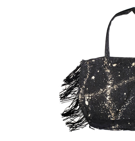 GALAXY FRINGE TOTE BAG - Isleitudes