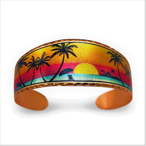 BA Palm  design adjustable Bracelet - Isleitudes