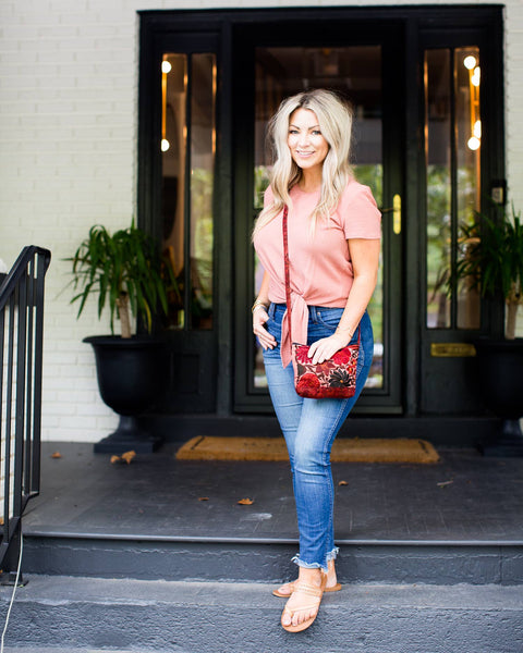 Small Floral Crossbody - Isleitudes