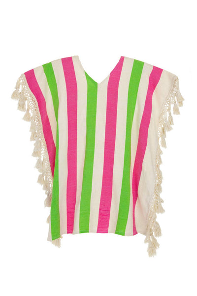 Woven Caftan Blouse - Isleitudes