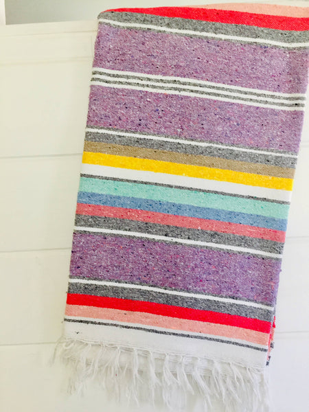 Lavender Dream Cotton Adventure Blanket - Isleitudes