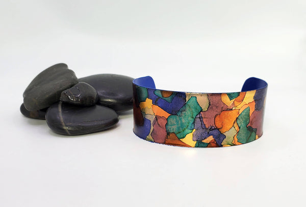 Alcohol Ink Medium Cuff - Isleitudes