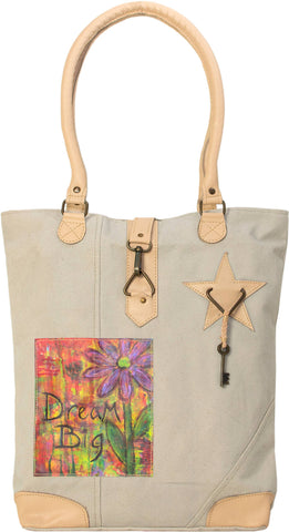 Dream Big Canvas Tote - Isleitudes