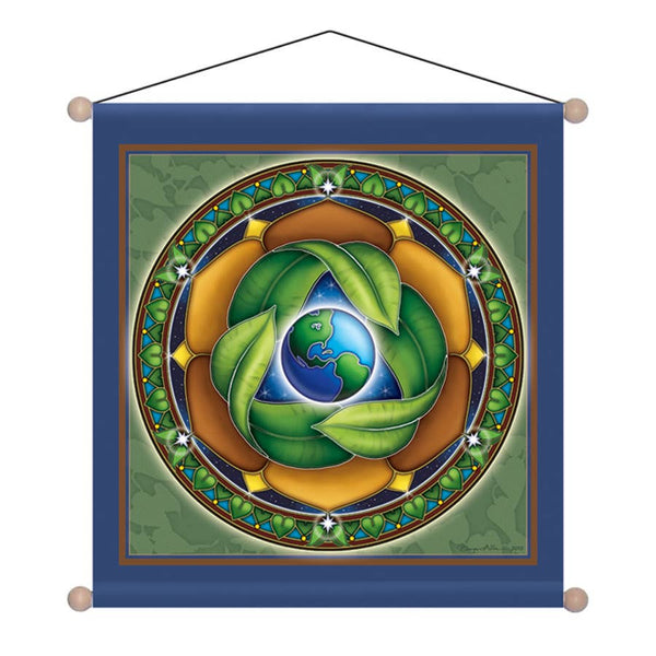 30" X 30" Banner Temple Conservation - Isleitudes