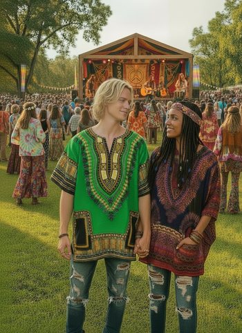 Printed Dashiki - Isleitudes