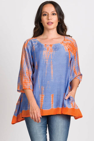 Shibori Tie Dye Tops - Isleitudes