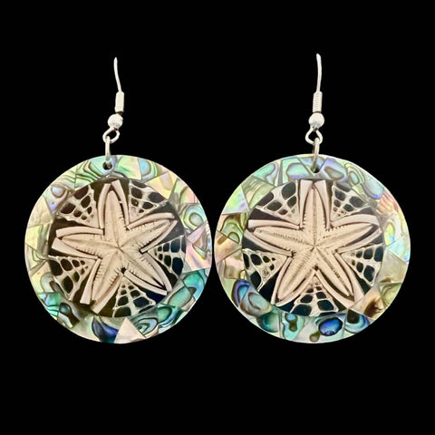 Starfish Earrings - Black - Isleitudes