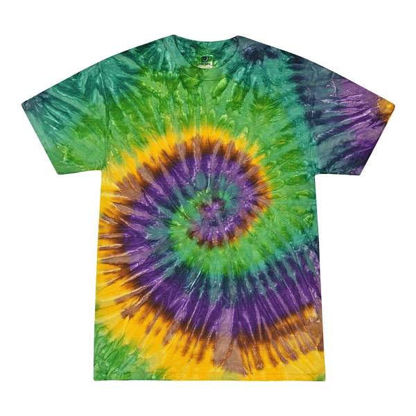 Mardi Gras Tie Dye T-Shirt (Clearance) - Isleitudes