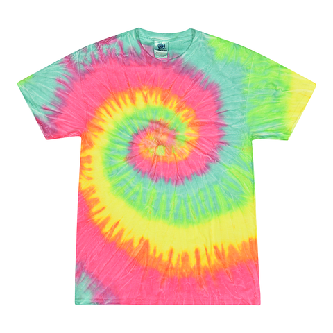 Minty Rainbow Tie Dye T-Shirt (CLEARANCE) - Isleitudes