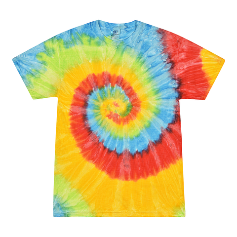 Pastel Neon Tie Dye T-Shirt (CLEARANCE) - Isleitudes
