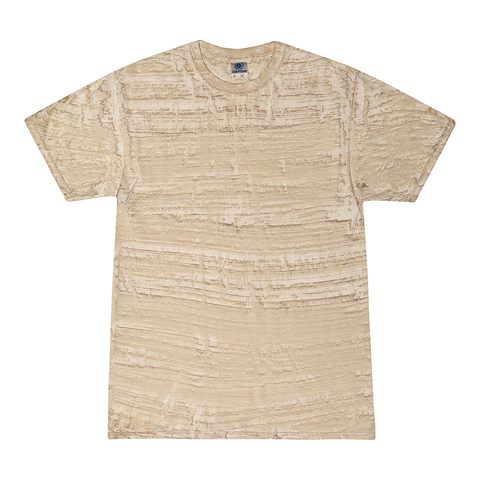 Sand Stripe Tie Dye T-Shirt (CLEARANCE) - Isleitudes