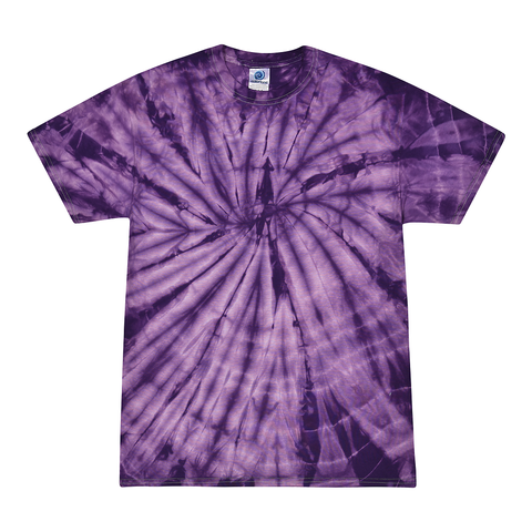 Spider Purple Tie Dye T-Shirt (CLEARANCE) - Isleitudes