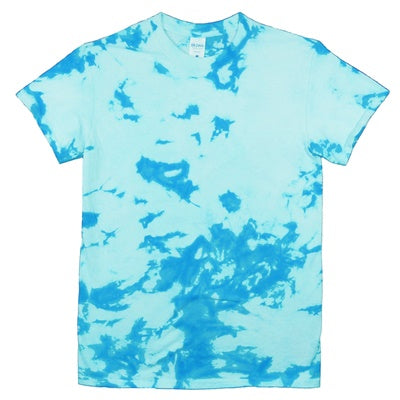 DyeFusion Tie Dye T-Shirt - Turquoise (SS and LS) - Isleitudes