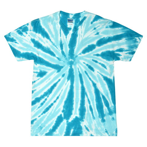 Twist Turquoise Tie Dye T-Shirt (CLEARANCE) - Isleitudes