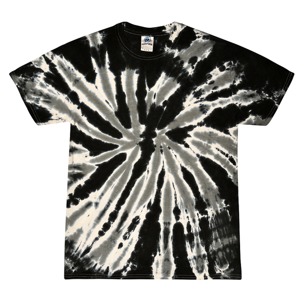 Twist Black Tie Dye T-Shirt (CLEARANCE) - Isleitudes