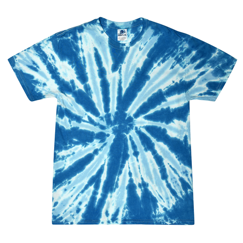 Twist Royal Tie Dye T-Shirt (CLEARANCE) - Isleitudes