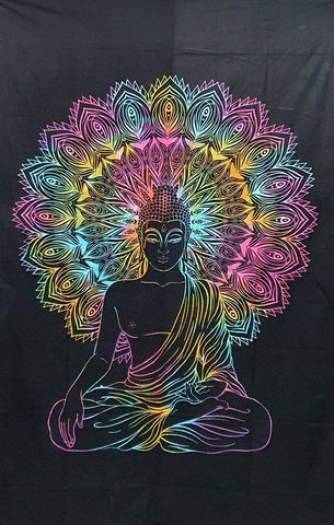 Enlightened Buddha Tapestry - Isleitudes