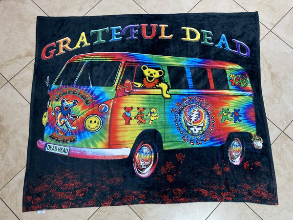 GD Tie Dye Van Throw - Isleitudes