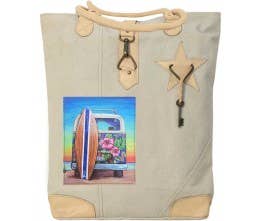 VW Summer Loving Canvas Tote - Isleitudes