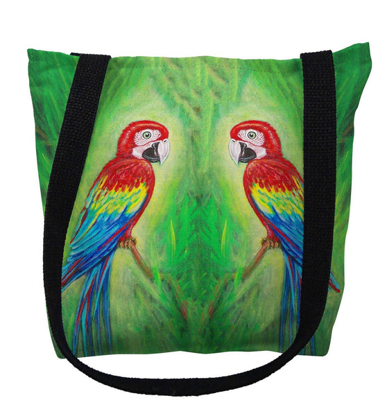 Red Macaws Tote Bag - Isleitudes