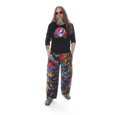 Men's Cotton Cargo Pants Tie Dye - Isleitudes