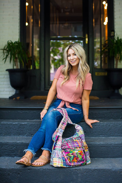 Upcycled Patch Purse - Isleitudes