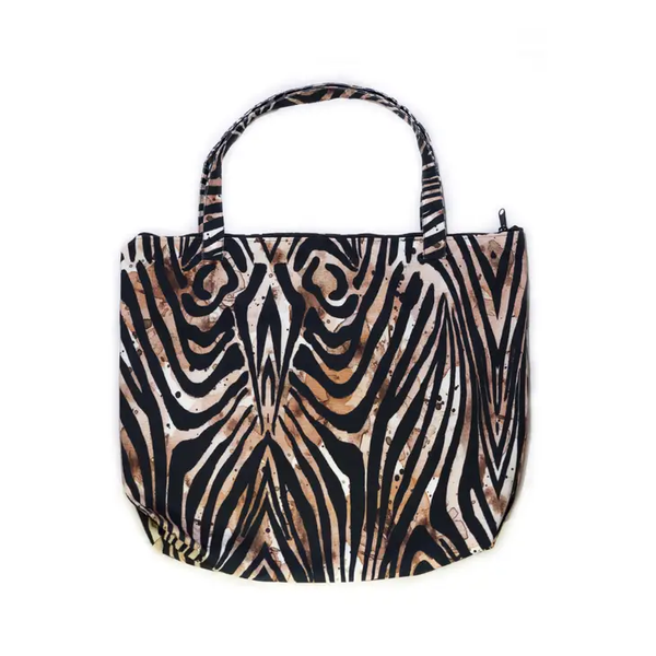 Wild Zebra Tote Bag - Isleitudes