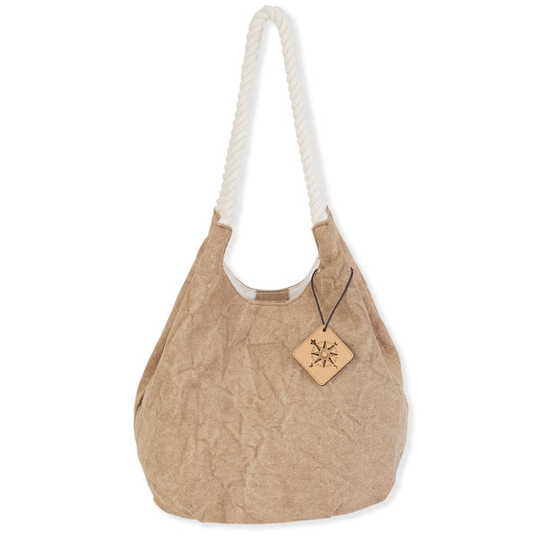 Greeley Bailey by CargoIt Medium Hobo (Tan) - Isleitudes