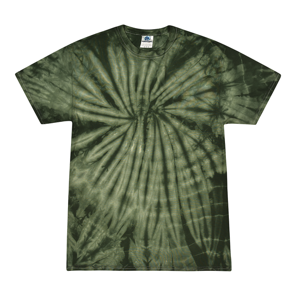 Spider Green Tie Dye T-Shirt (CLEARANCE) - Isleitudes