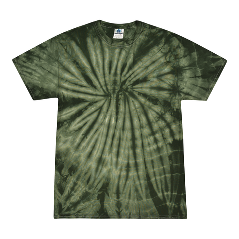 Spider Green Tie Dye T-Shirt (CLEARANCE) - Isleitudes