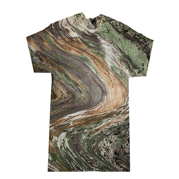 Marble Camo Tie Dye T-Shirt  (CLEARANCE) - Isleitudes